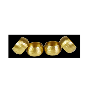 Design fantaisie ronds de serviette en laiton porte-serviettes rond pour les restaurants d'hôtels de luxe pour la tenue d'un design haut de gamme à bas prix - Product Image 1