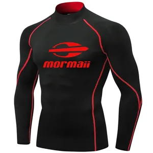 <b>Men's</b> Long Sleeve Rashguard UV Protection Swimsuit with Surf <b>T</b>-<b>shirt</b> for Beach <b>Swimming</b> Diving Surfing - Product Image 5