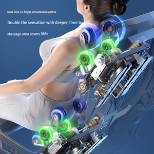 VCT-604 Massagesessel 2026 Doppelbewegung Ganzkörper Zero Gravity Heizung Tragbar Bluetooth Wadenroller Elektrischer Massagesessel - Product Image 4