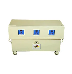 High Load Capacity Top Selling 3-Phase Servo Motor-controlled Voltage Stabilizers for Voltage Stabilization from Indian Exporter