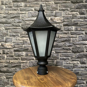 Pillar Lights Outdoor Waterproof Column Lights Aluminum Exterior Gate Pillar Lamp <b>Post</b> Lantern Outside Pier Mounted - Product Image 3