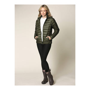 Chaqueta acolchada de burbujas para mujer, chaqueta de invierno cálida sin capucha, personalizada, superventas - Product Image 5