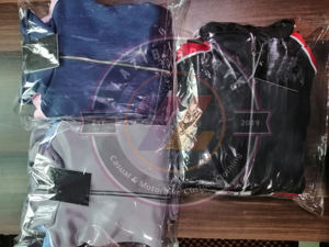 ชุดวอร์มผู้ชายแฟชั่นฤดูใบไม้ร่วงฤดูหนาว ขายส่ง ชุดกีฬาผู้ชาย 2 ชิ้น ชุดออกกำลังกายลำลอง ชุดวิ่งจ๊อกกิ้ง กางเกงขายาวทรงตรง - Product Image 5