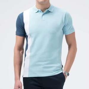 Camiseta de polo para hombre con logotipo personalizado impreso, precio de fábrica, poliéster en blanco, calidad superior - Product Image 4