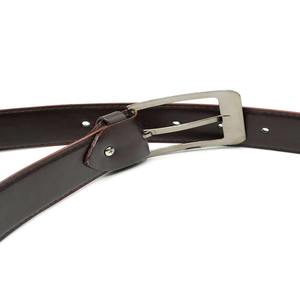 Ceinture en cuir de peau de vache décontractée pour hommes de haute qualité avec boucle en serpent Nouveau design personnalisé en gros du Pakistan - Product Image 4
