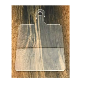 Planches à découper en acrylique design en gros pour ustensiles de cuisine et restaurants à la main à bas prix - Product Image 3