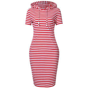 Personalizado de manga corta Casual hasta la rodilla señoras vestidos de carrera precio barato algodón suelto Oficina mujeres vestidos de carrera - Product Image 2