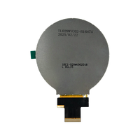 Modul LCD TFT Bulat 2,8 Inci Resolusi 480x480 Antarmuka MIPI 2 Jalur Layar IPS untuk Perangkat Rumah Pintar dan Perangkat yang Dapat Dipakai