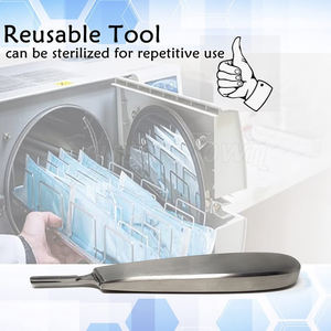 Soporte de bisturí con mango de acero inoxidable BP ligero y duradero para cirugía profesional y uso en laboratorio - Product Image 5