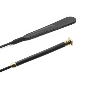 Fouet à cheval en cuir personnalisé en gros, 4 tresses, 6 pieds, 8 pieds - Product Image 2