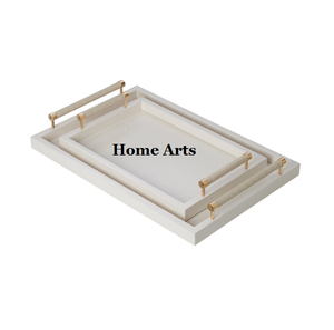 Bandeja de postres de madera con mango de acero inoxidable Bandeja para servir dátiles de dulces de calidad premium al precio más barato - Product Image 6