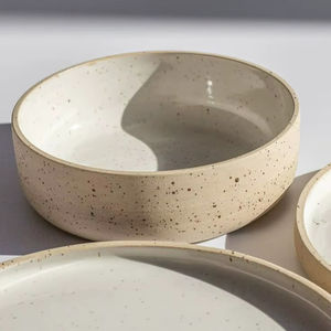 Tazón de Cerámica Clásico Africano Indio Hecho a Mano, Ecológico, Desechable, para Servir Ensaladas, Decorativo, Apto para Lavavajillas, Duradero - Product Image 1