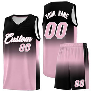 Shorts de basket-ball pour hommes adultes, uniforme d'équipe imprimé avec nom et numéro, 100% polyester respirant et à séchage rapide - Product Image 3