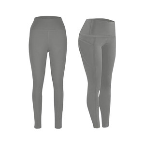 Gym Wear Custom Logo Activewear Spandex <b>Nylon</b> Workout Pants - Product Image 5