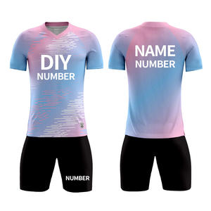 Nouvelle équipe de conception fabrication ensembles de maillots de football 100% polyester Top haute qualité personnalisé sublimation uniforme de football oem - Product Image 2