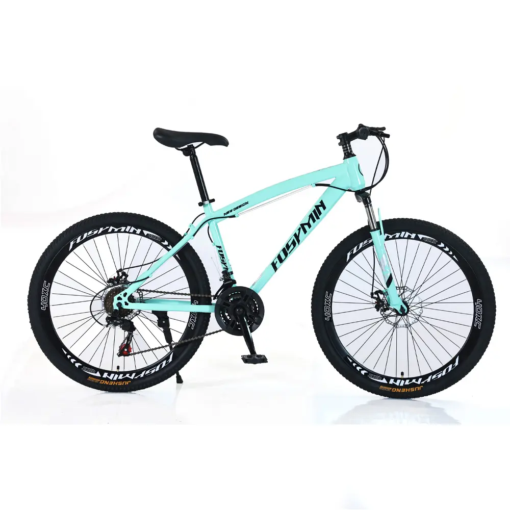 Holesale-Bicicleta de Montaña universal unisex, bici de 24 pulgadas y 26 pulgadas con 21 velocidades, horquilla amortiguadora multicolor opcional