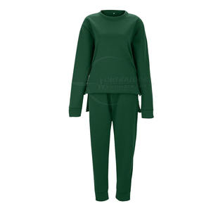 Ensemble de survêtements de rue personnalisés de qualité supérieure pour femmes Nouveau design Ensemble de survêtements en coton personnalisé - Product Image 3