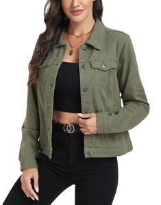 Chaquetas vaqueras de uso informal rápido de alta calidad, Chaquetas vaqueras para mujer hechas en Pakistán, Chaquetas vaqueras para mujer, chaquetas para mujer - Product Image 1