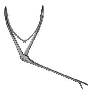 Pinces ORL MEDIVA ESSENCE en acier inoxydable allemand, mâchoire dentelée, poignée colorée, manuel, certifié CE classe I pour la chirurgie de l'oreille et du nez - Product Image 4