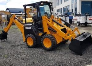 Chargeuse-pelleteuse sur chenilles d'occasion de haute qualité JCB 1CXT 6 tonnes 50 CV Moteur Deutz Chargeuse frontale Équipement de manutention - Product Image 2