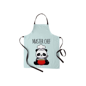 Qualité supérieure Offre Spéciale cuisine nettoyage pur coton matériel impression personnalisée cuisine tablier de cuisine ensemble - Product Image 2