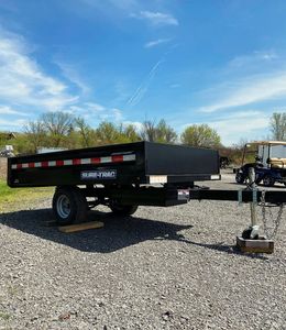 Remolque hidráulico usado barato de 2 ejes/3 ejes con componentes de motor y neumáticos para remolque de tractor agrícola - Product Image 2