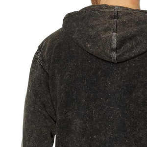 Chándal de Hombre, 100% Algodón, Lavado Ácido, Color Personalizado, Cuello con Capucha, Transpirable, Alta Calidad, Invierno, Venta Caliente, Fabricación OEM - Product Image 5