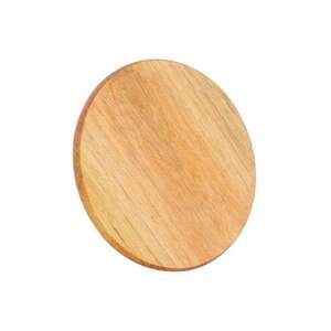 Dessous de verre rond en bois naturel personnaliser la taille faite à la main pour la vaisselle et les articles de cuisine en gros de haute qualité du Vietnam - Product Image 4