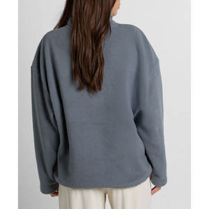 Sudadera de invierno cálida de gran tamaño para mujer, ropa de calle, sudaderas holgadas de lana de algodón - Product Image 2