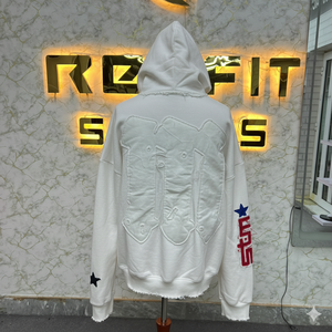 Nouveau style meilleur matériel pull à capuche imprimé personnalisé prix bon marché top fabricant hommes sweats à capuche personnalisés sweats à capuche pour hommes - Product Image 4