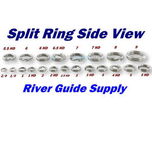 Anillas de Pesca Resistentes y Duraderas para Pescadores y Señuelos, Anillas de Acero Inoxidable Resistentes a la Oxidación para Anzuelos y Accesorios - Product Image 5