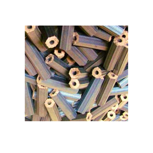 Suministro directo de fábrica Embalaje personalizado A granel Hexagonal Aserrín Briquetas de carbón Tipo Código 003 Precio razonable Madera dura - Product Image 1