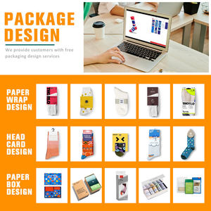 Calcetines de café divertidos personalizados con bebida logotipo gráfico caja de regalo al por mayor Vietnam calcetines fabricante artículos para la venta a granel - Product Image 5