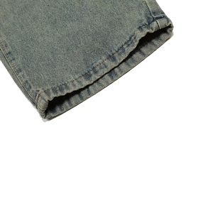 กางเกงยีนส์ผู้ชายกางเกงยีนส์ทรงตรงมีซิปสำหรับผู้ชายกางเกงยีนส์ทรงสลิมฟิตซักแล้วมีสไตล์ - Product Image 3