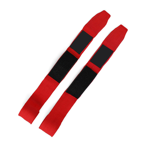 Breathable Body Building Wear Black And Red Color Contrast Factory Supply Adjustable Multi Color Boxing Hand Wraps - Product Image 3