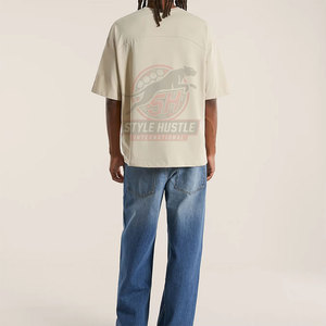 Camisetas de Último Diseño con Corte Cuadrado, Camisetas de Moda para Hombre, Camisetas de Color Sólido con Corte Cuadrado para Adultos - Product Image 4