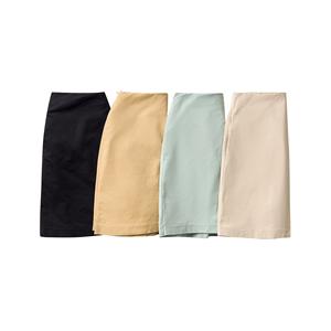 Casual Sólido Regular 95% algodón 5% Spandex Cremallera Fly Ecológico Khakis Vietnam Corto Servicio OEM Hot Shorts Ropa de mujer - Product Image 6