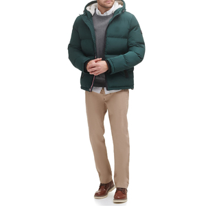 Veste matelassée personnalisée pour hommes grande taille veste d'hiver avec rembourré sans manches multi-poches pour travail décontracté voyage en plein air - Product Image 2