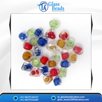 Perles de verre colorées de haute qualité, tailles assorties, pour artisanat, fabrication de bijoux DIY, décoration intérieure, rideaux – Le meilleur de l'Inde