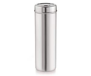 Recipiente Hermético para Alimentos de Acero Inoxidable Pulido, Recipiente Metálico para Pasta para Uso en la Cocina - Product Image 3