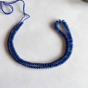 Aaa chất lượng tự nhiên màu xanh <span class=keywords><strong>sapphire</strong></span> Bead Vòng Burma Xuất xứ với tuyệt vời ánh đẹp độc đáo đá hạt - Product Image 3