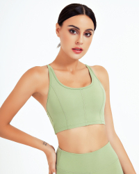 Ventes directes d'usine Soutien-gorge quotidien pour femmes simple, respirant et confortable de grande taille, soutien-gorge lisse à coupe fine - Product Image 4