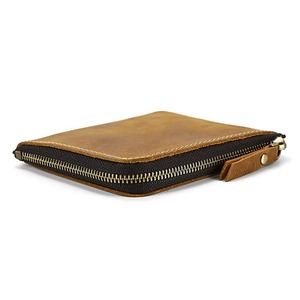 กระเป๋าสตางค์ขนาดเล็กสำหรับผู้ชายกระเป๋าสตางค์พร้อมที่หนีบโลหะเคสหนังแบบบางสำหรับเดินทางแบบเก็บเงินได้สำหรับผู้ชาย - Product Image 4