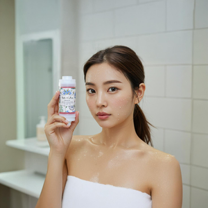 Informe de prueba del filtro de ducha con vitamina C, aroma a menta, material no tóxico, MSDS, hecho en Corea, Bevita, eliminación de cloro, aroma a jardín mentado. - Product Image 5