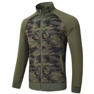 Fabricant en gros personnalisé décontracté fermeture éclair survêtement léger bonne qualité conception hommes fermeture éclair survêtement - Product Image 2