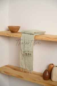 Meilleur prix hiver femmes essentiel plaine coton écharpe châle polyvalent confort pour chaque saison en gros pour une utilisation de fête - Product Image 6