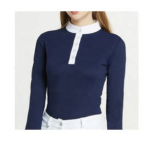 เสื้อนักขี่ม้าแขนยาวสำหรับผู้หญิงเสื้อนักขี่ม้าแขนยาวโชว์โลโก้ตามสั่ง - Product Image 6