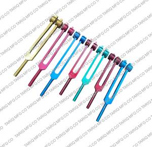 Ensemble de diapason 7 pièces pour la thérapie par le son et la construction en aluminium de guérison des chakras avec pochette de transport TARIQ MFG CO - Product Image 2