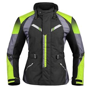 Ropa deportiva personalizada para hombre, último estilo, a prueba de viento, impermeable, traje de cuero para motocicleta, chaqueta de seguridad para motociclistas, venta al por mayor - Product Image 2
