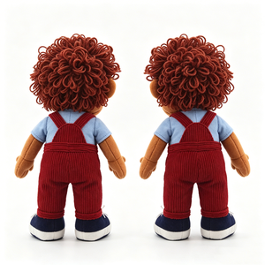 Marioneta de Vaquero Educativa para Contar Cuentos para Niños, Accesorios de Peluche para Cumpleaños, Juego de Imitación y Práctica de Ventriloquismo para Principiantes - Product Image 3